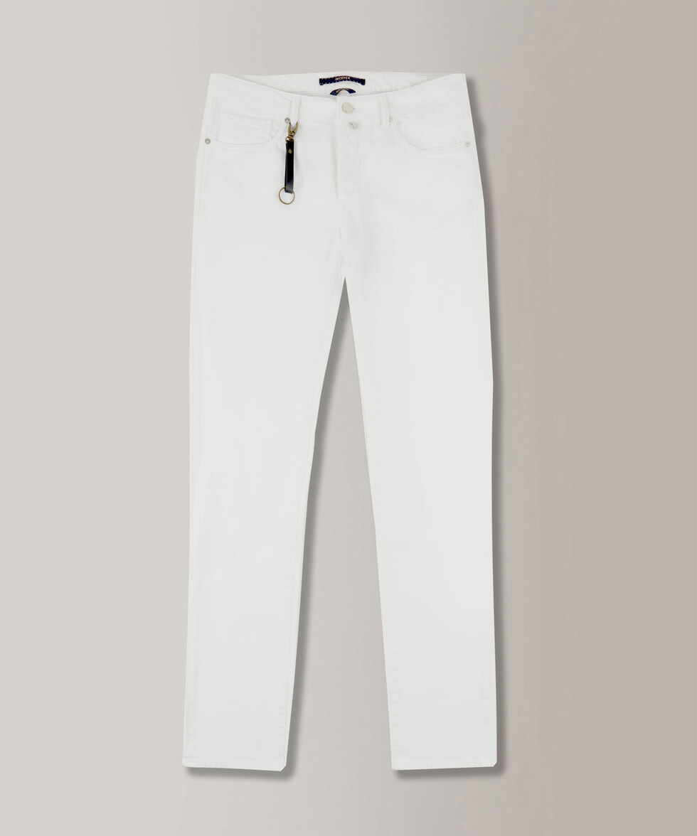 Slim-Fit-Hose mit fünf Taschen aus Stretch-Baumwolle , Incotex Blue Division | Slowear