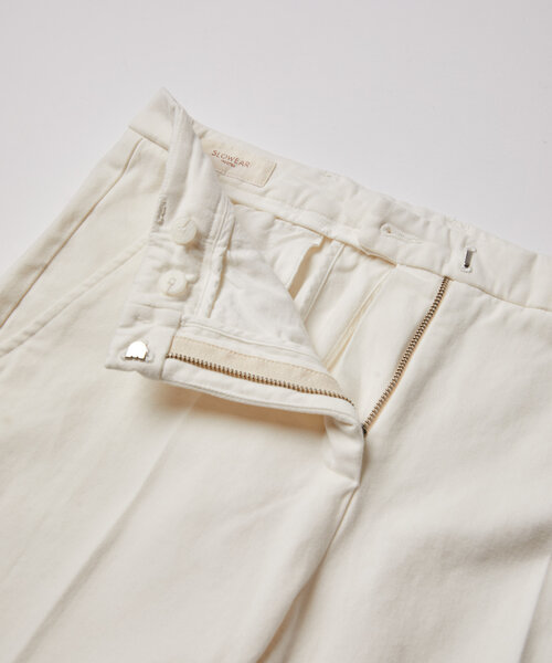 Pantalone slim fit in drill stretch , Slowear Incotex | Slowear