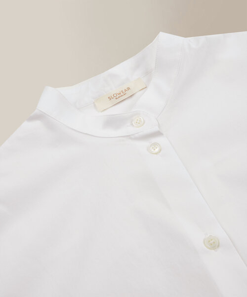 Cotton poplin shirt , Glanshirt | Slowear
