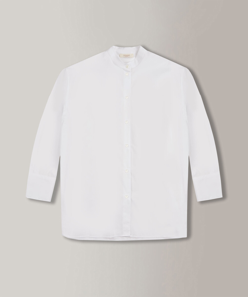 Camicia in popeline di cotone , Glanshirt | Slowear