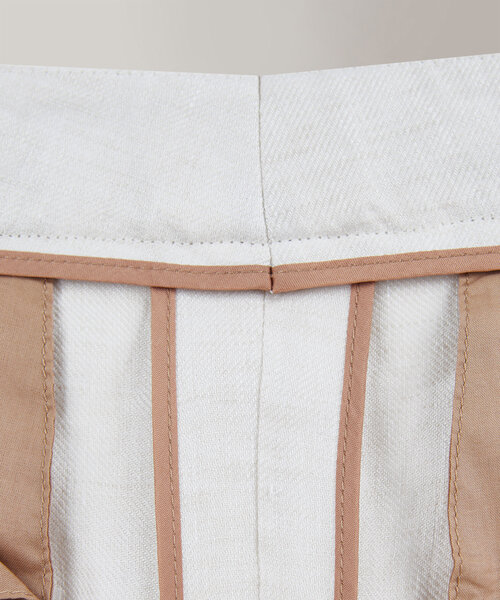 Pantalon wide fit en lin , Incotex | Commerce Cloud Storefront Reference Architecture