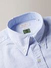 Regular-fit Oxford cotton shirt , Glanshirt | Slowear