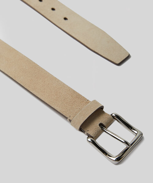 Suede leather belt , Slowear | Slowear