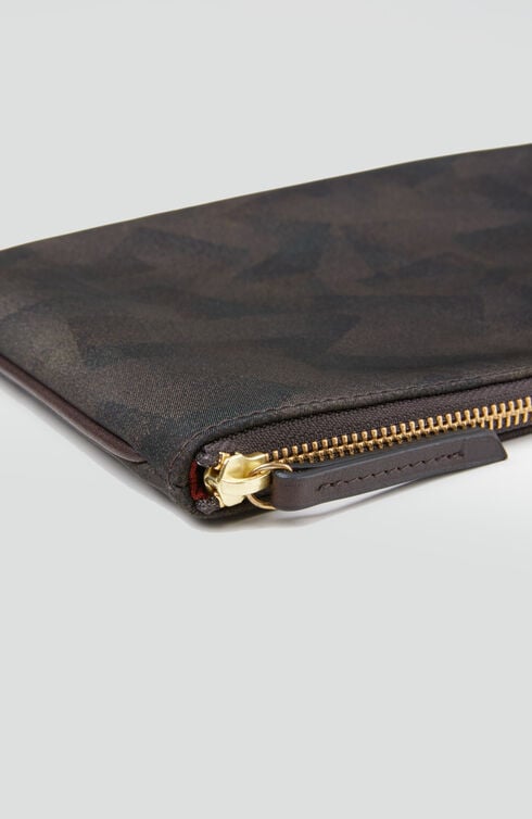 iPad case in military nylon and leather details , Officina Slowear | Slowear