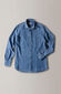 Slim-fit washed denim cotton shirt , Glanshirt | Slowear