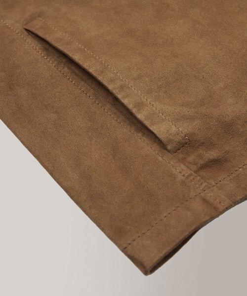 Suede leather overshirt , Montedoro | Slowear