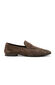 Loafers in brown suede calfskin , Officina Slowear | Slowear