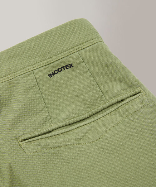 Pantalon slim fit en coton et lin certifié , Incotex | Commerce Cloud Storefront Reference Architecture