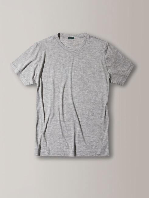 Regular fit short sleeve wool jersey T-shirt , Zanone | Slowear