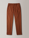 Slim fit trousers in micro vichy stretch , Incotex Slacks | Slowear