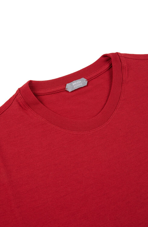 Kurzarm-Slim Fit-T-Shirt aus IceCotton , Zanone | Slowear