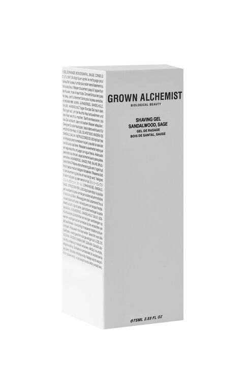 Sandalwood and Sage shaving gel , Grown Alchemist | Slowear