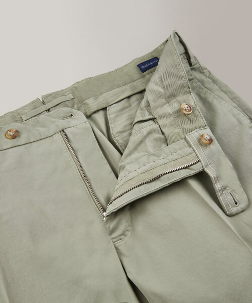 Regular-fit trousers in certified Royal Batavia cotton , Incotex | Slowear